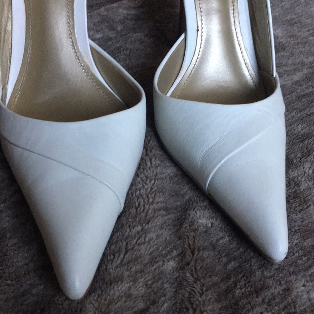 aldo white high heels